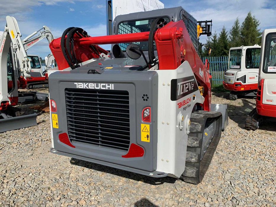 Ładowarka gąsienicowa Takeuchi TL12V2 high-flow bobcat cat t770