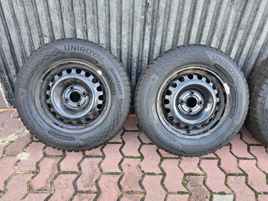 Felgi z oponami 185/70R14 Opel Corsa D 4x100 E Astra Combo Meriva Adam