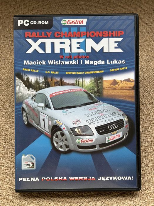 Rally Championship Xtreme – wyścigi – PC CD – PL – 2001 – klasyk