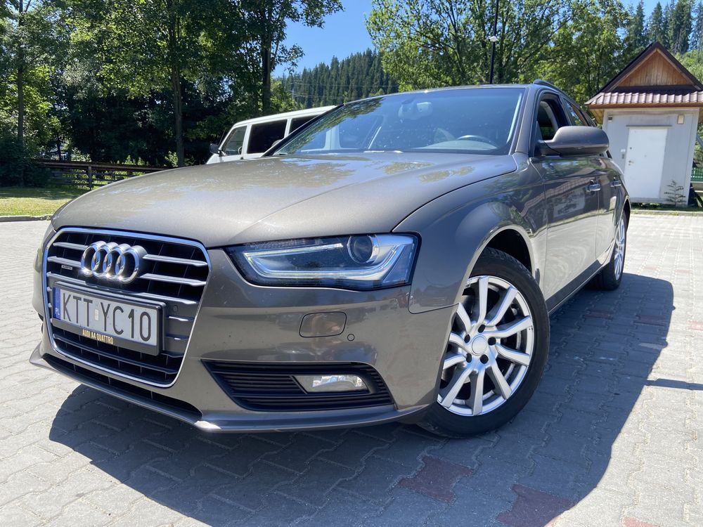 Audi a4 2.0 tdi 190km quattro navi multifunkcja tempomat bogata wersja