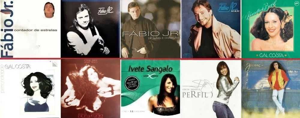 85 CDs - Música Brasileira - Raros - Muito Bom Estado