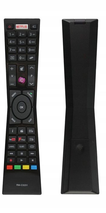 pilot tv jvc rm-c3231 smart youtube netflix gratis