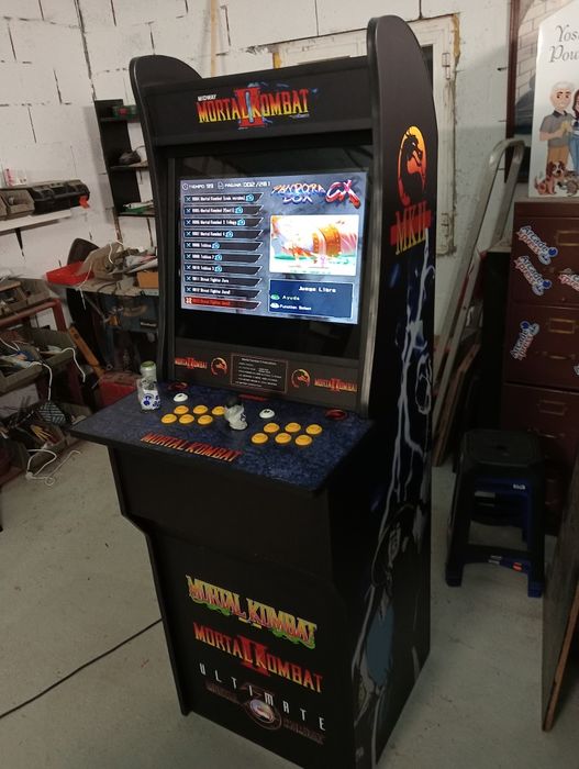 Arcade tema mortal Kombat