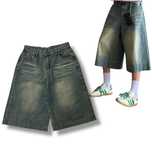 Baggy Jaded London type shorts jorts bershka широкі джинсові шорти реп