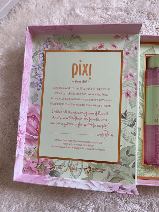 Pixi Rose Tonic tonik radiance perfector glow-y lip oil ZESTAW