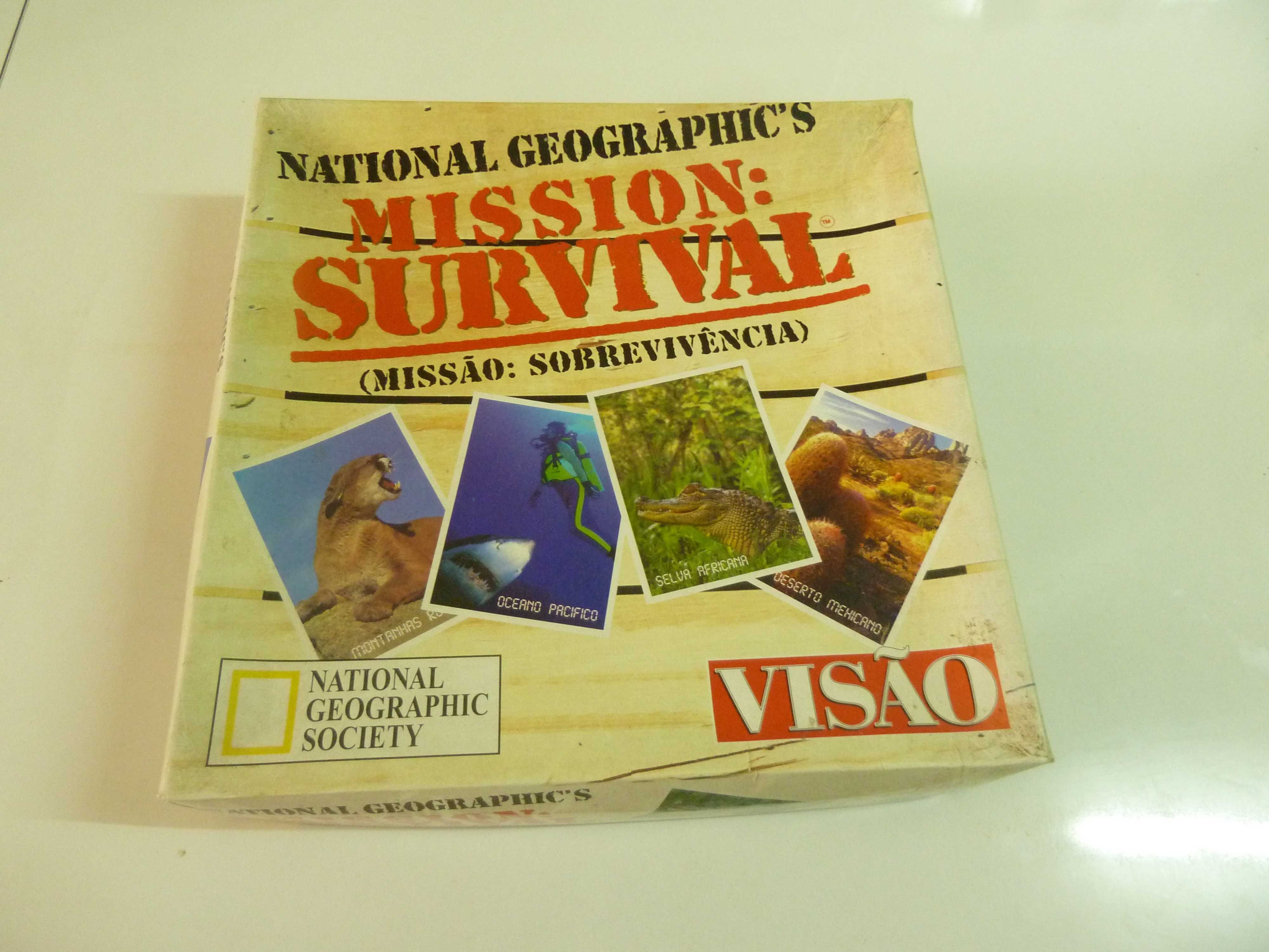 Jogo de tabuleiro National Geographic - Missão sobrevivência