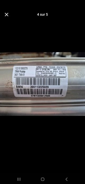 Tablier bmw e90 e91 e92 e93