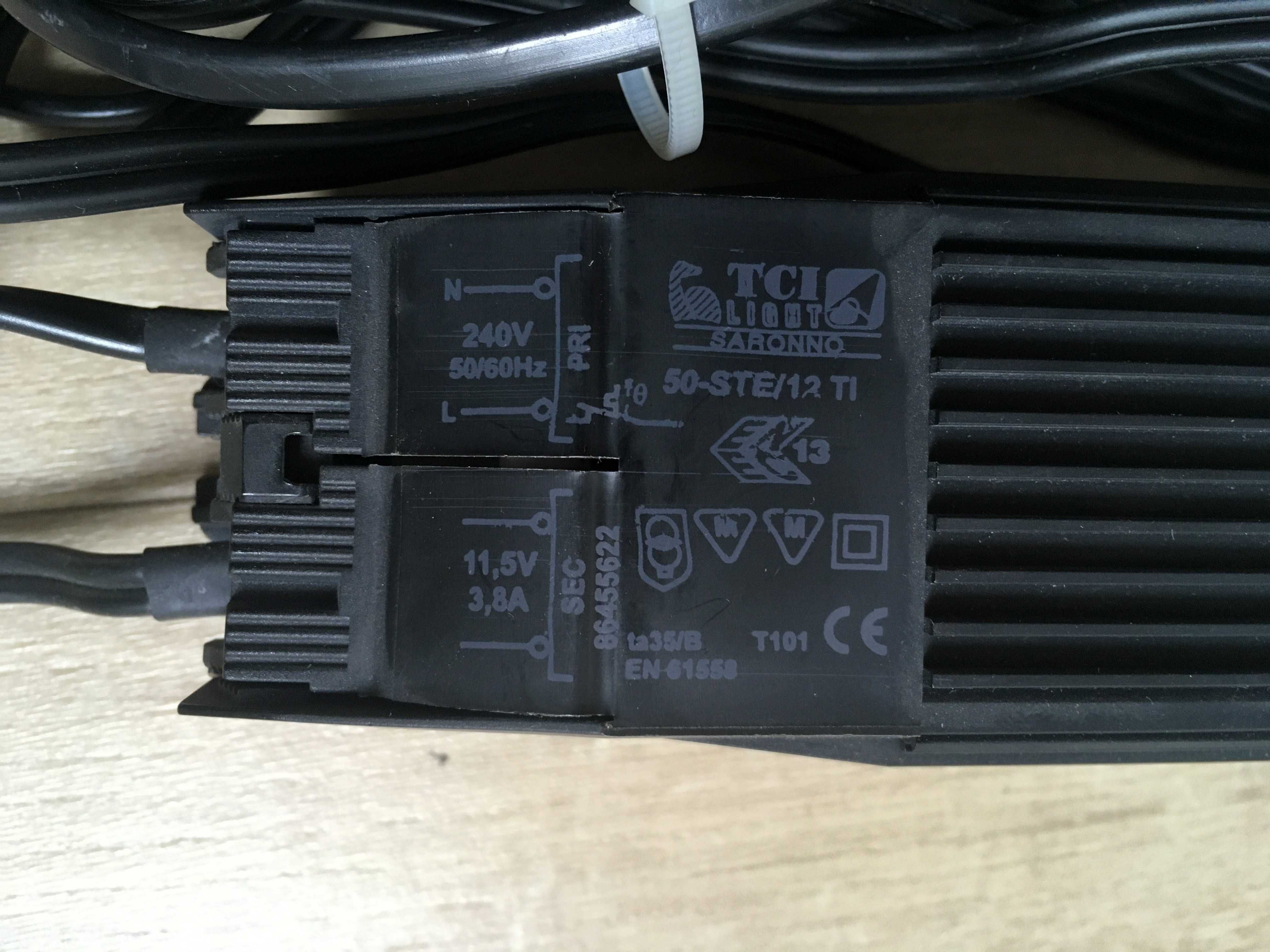 Transformator 12V Halogen / LED TCI Saronno 50- STE/ 12 TI (50VA)