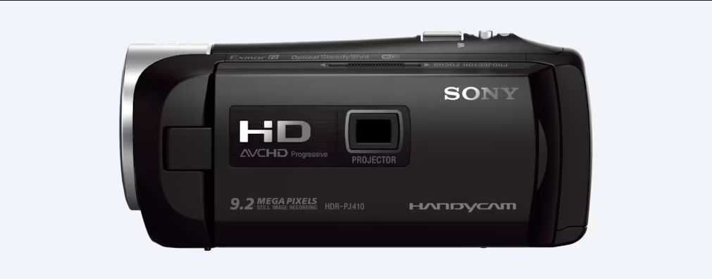 Kamera cyfrowa Sony HDR-PJ410 z projektorem czarna