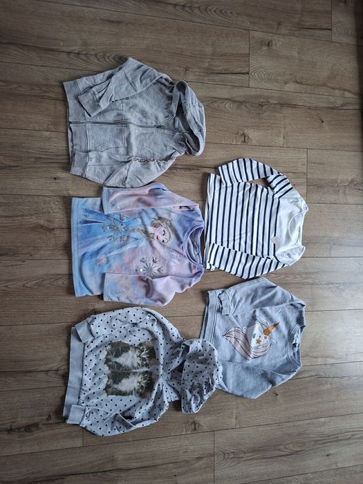 Zestaw 26 szt ubran dla dziewczynki rozmiar 98