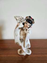 Figura de porcelana Gueixa japonesa