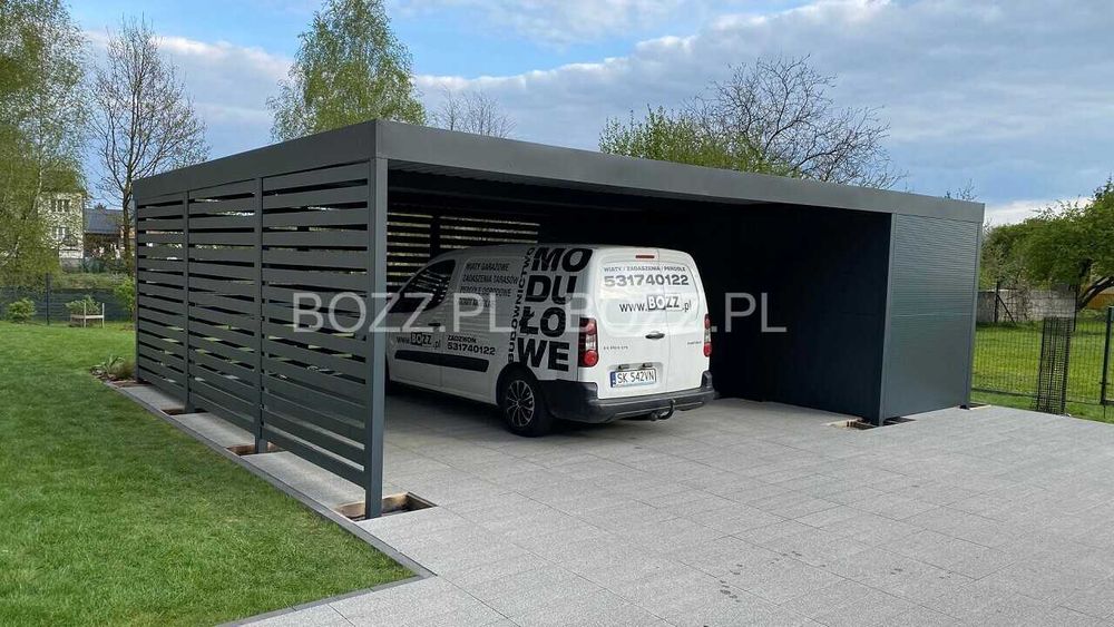 Wiata garażowa / samochodowa / carport / producent