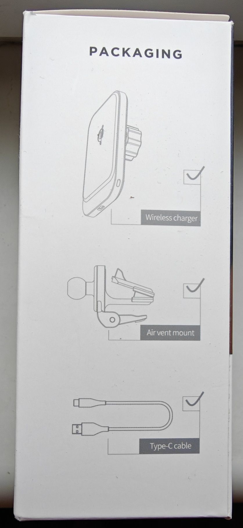 Автодержатель для авто с MagSafe