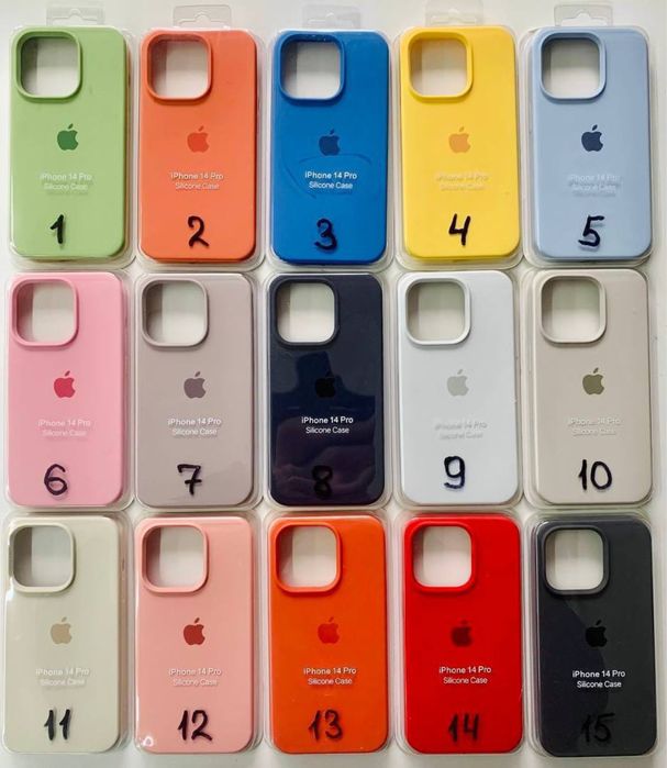 Силіконовий чохол для  iPhone  Всі моделі