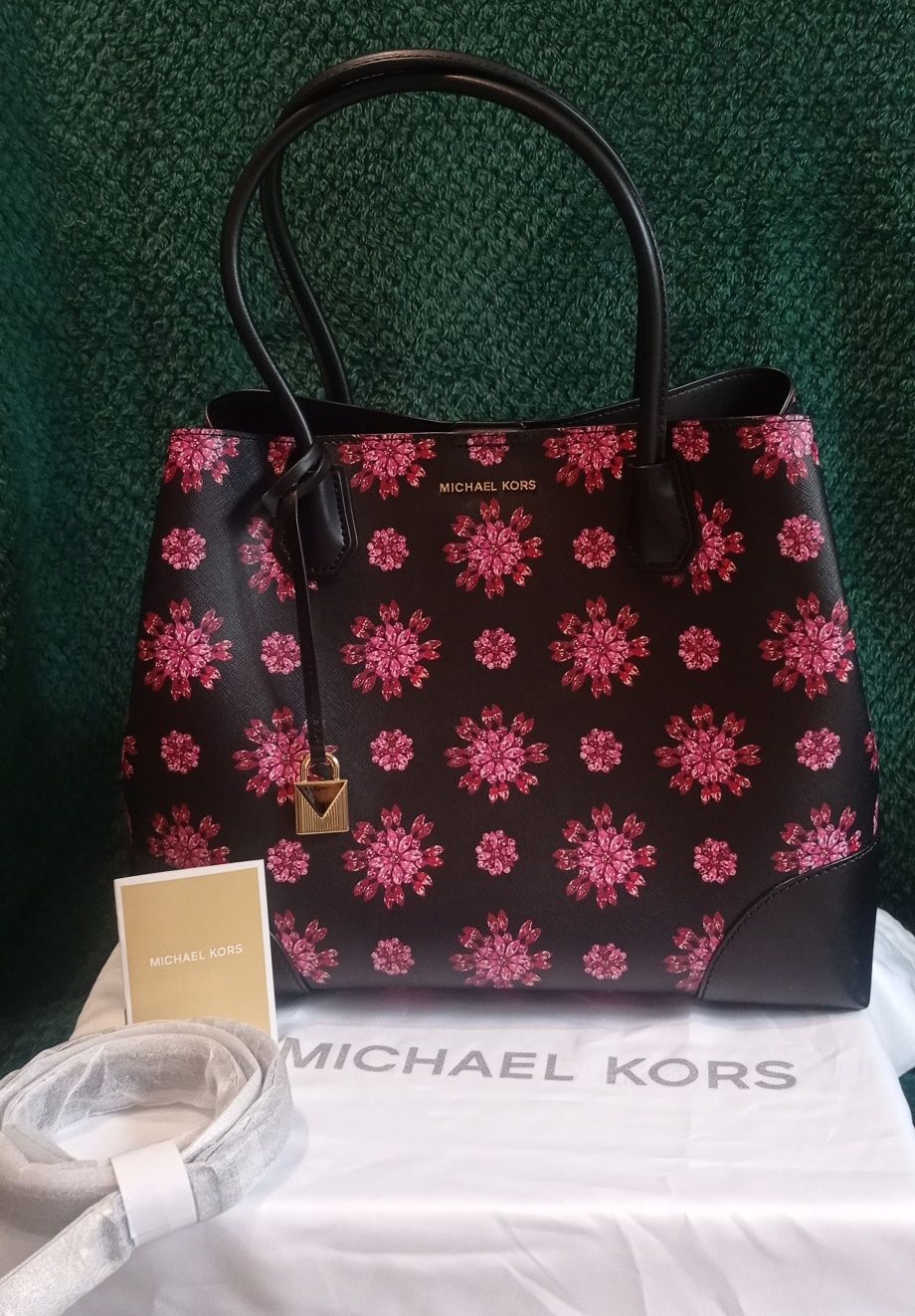 Skórzana torebka Michael Kors