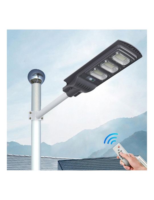 Projetor Solar LED 500W com Sensor de Movimento