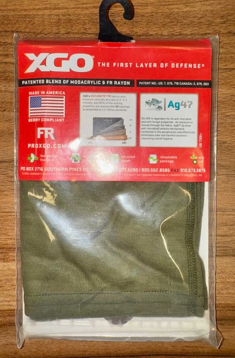 Czapka + Komin PRO XGO FR Phase 2 Midweight Ranger Green