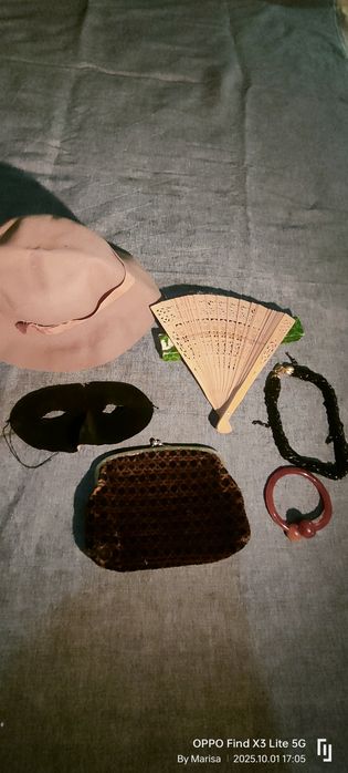 Senhora acessórios anos 30