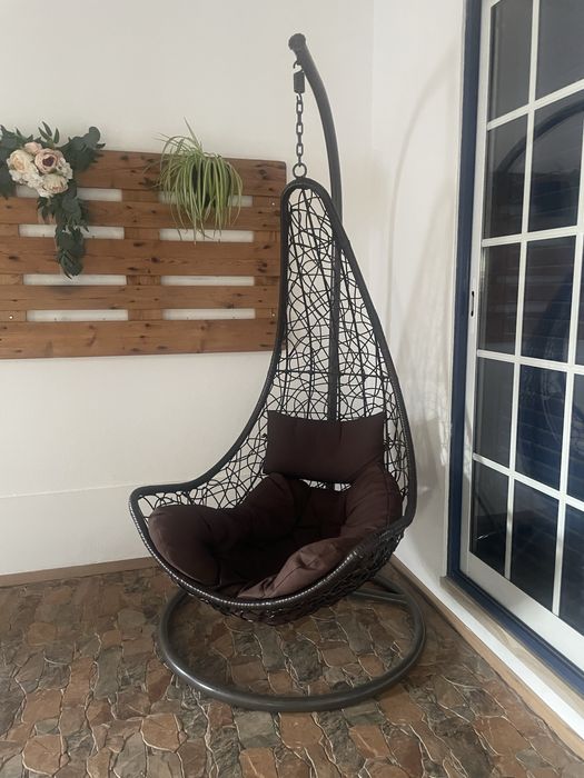 Cadeira de baloiço suspensa