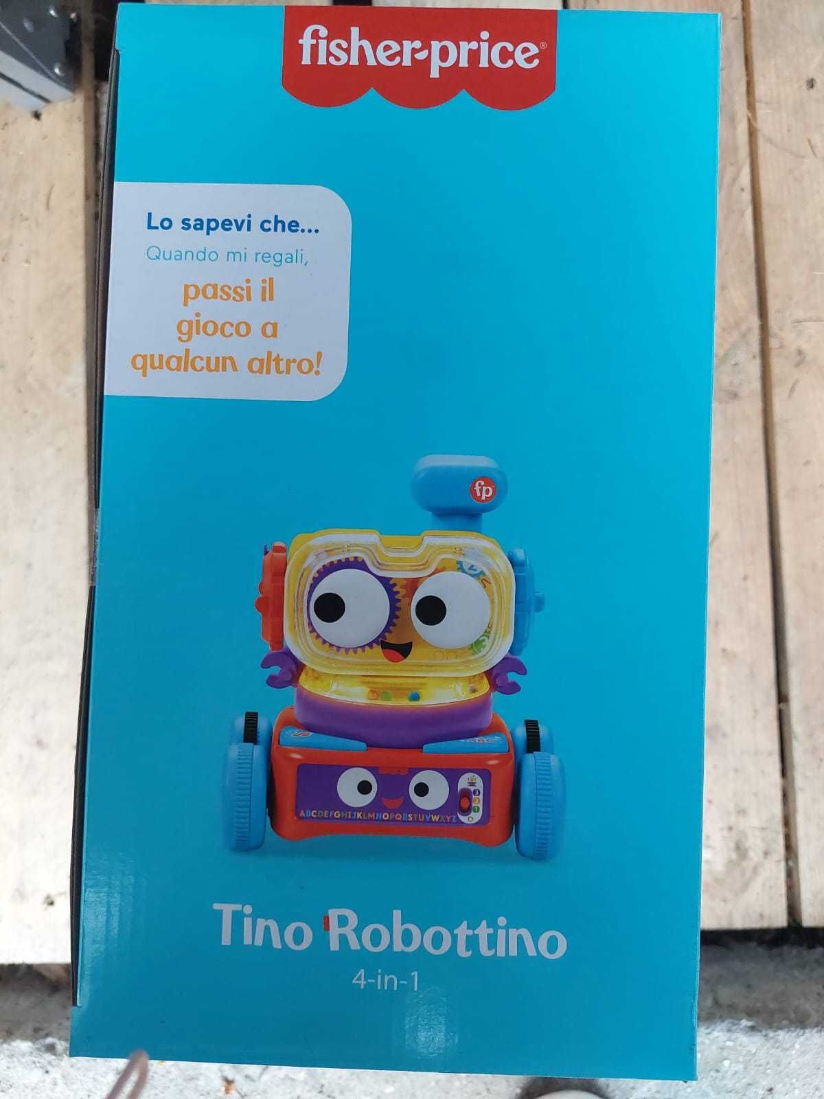 Fisher Price robot interaktywny w języku włoskim