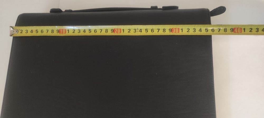 Teczka, aktówka A4 ECOSKÓRA CZARNA