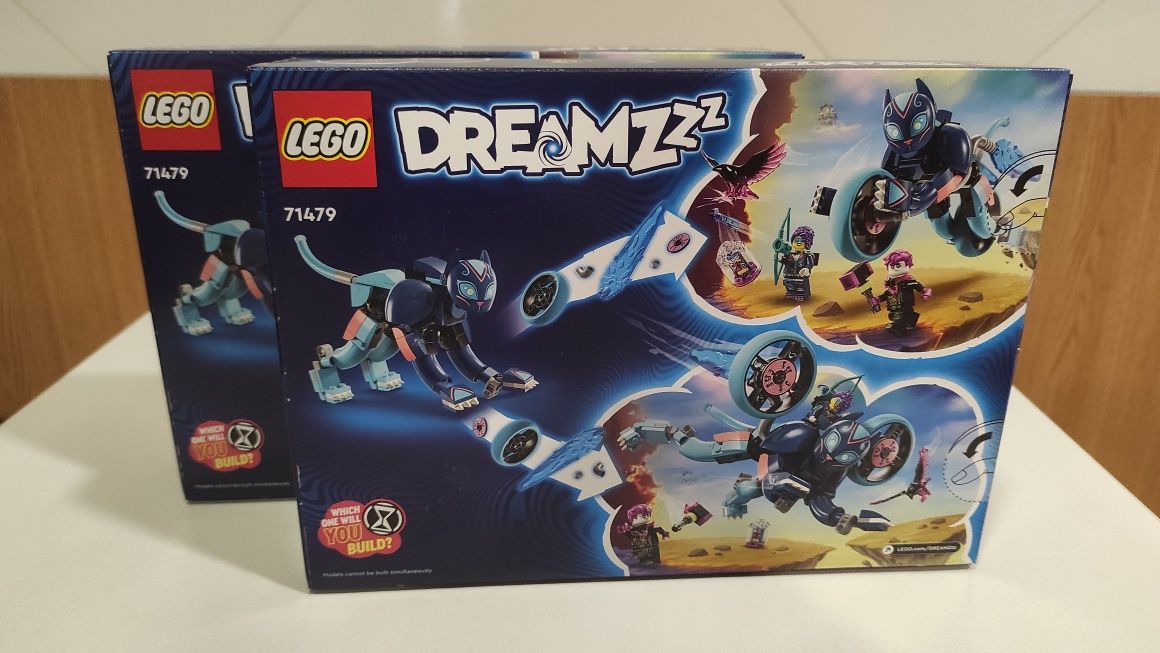 Конструктор LEGO DREAMZzz 71479 Кошачий мотоцикл Зои (226 деталей)