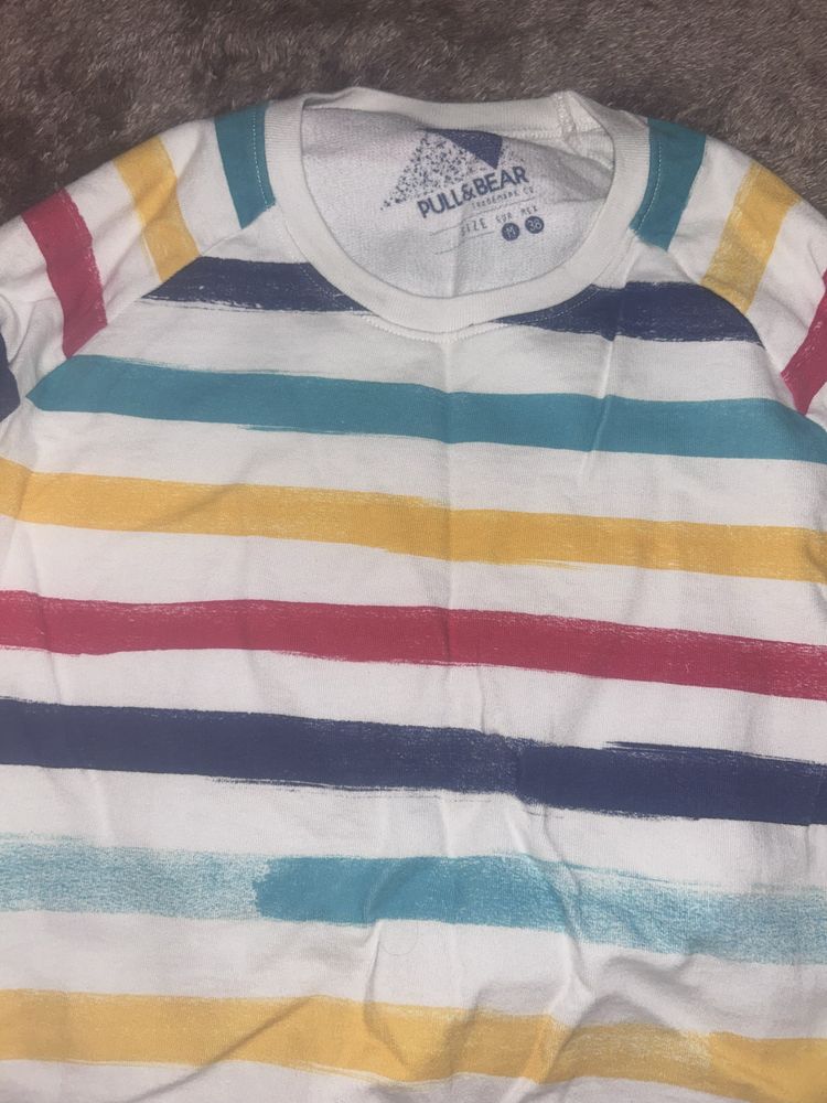 Bluza  meska w paski pull bear