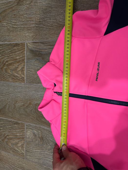 Pearl Izumi windstopper softshell M яркая женская велокуртка