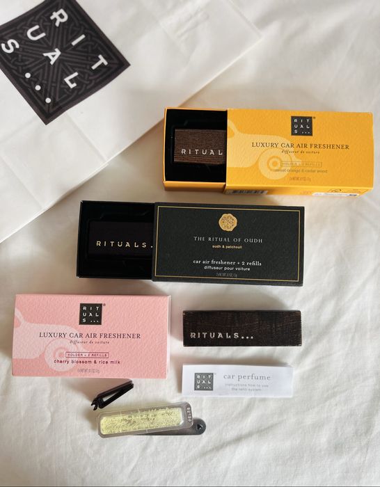 Автопарфуми ароматизатор для авто Rituals Sakura Oudh Mehr