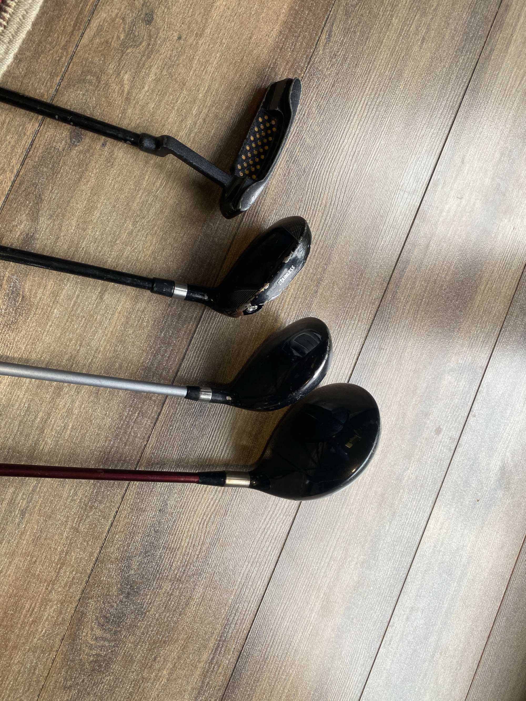 RAM golf set 4-sw mais M1, M5, Hybrid e Putter e saco Inesis