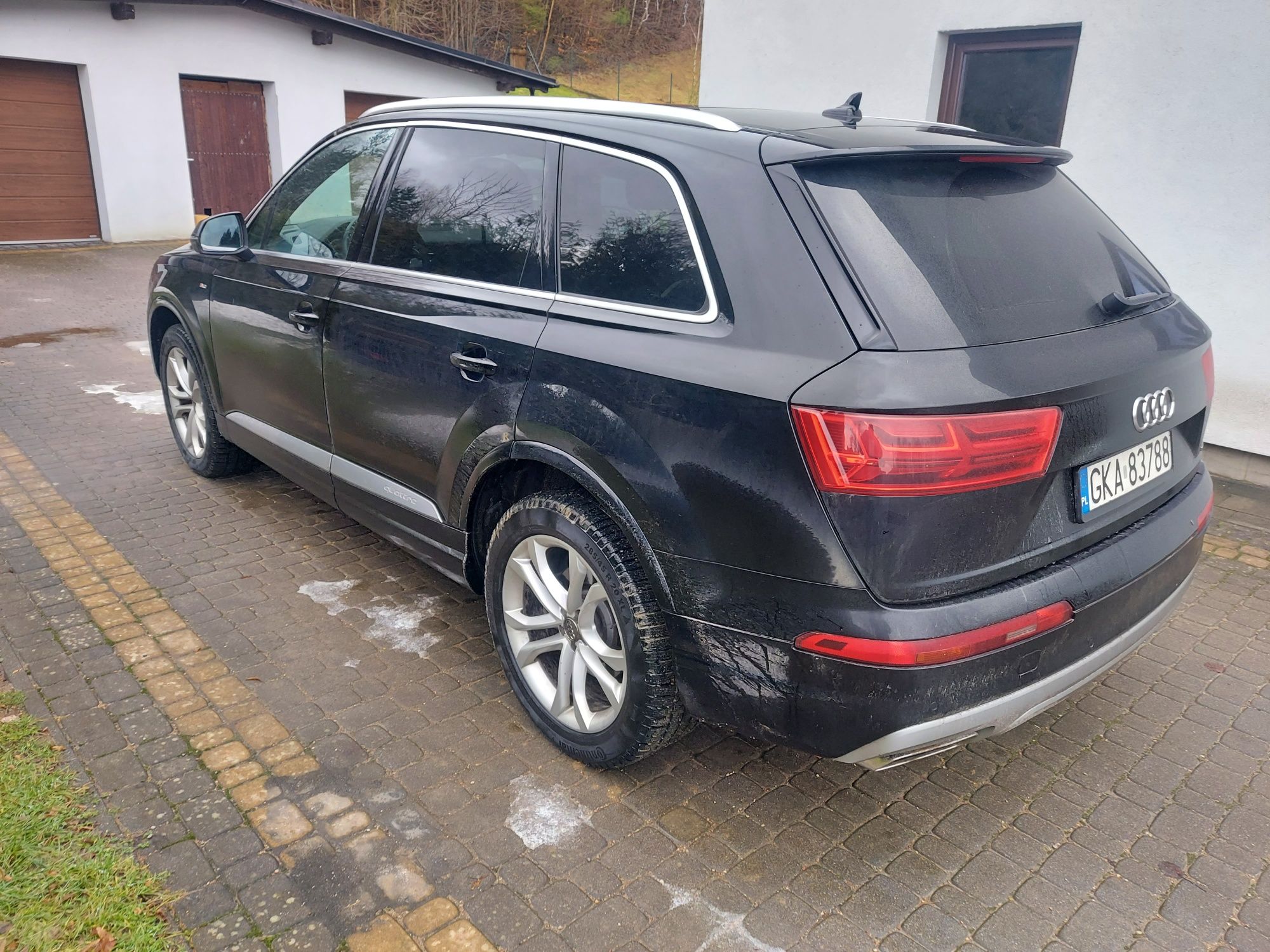 Audi Q7 S-line Ful Led  Warto 3.0 D NightVision zamiana