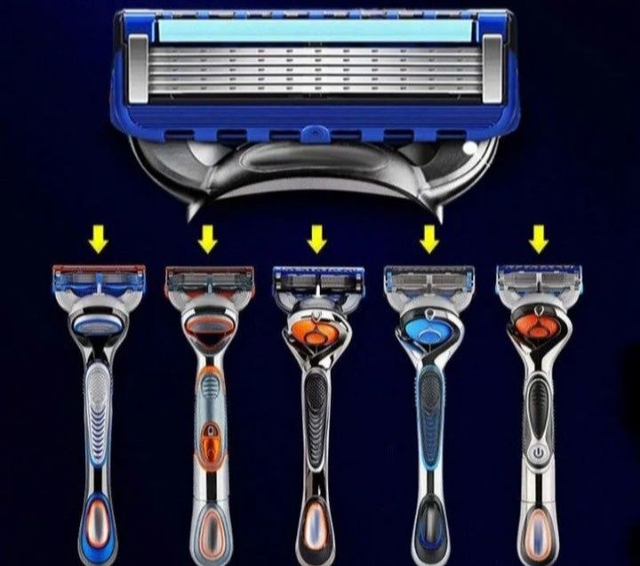 Лезвия Gillette Fusion5 картриджи, бритвенные кассеты