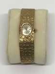 Omega platerowany zlotem 18K damski zegarek mechaniczny/ zabytkowy