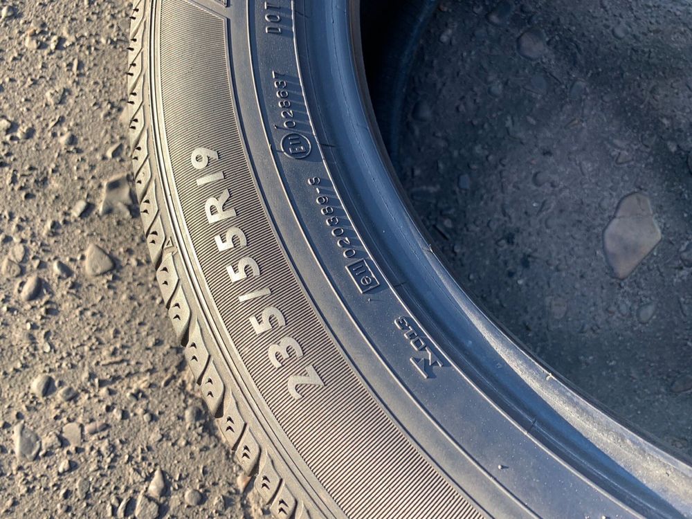 Шини 235/55 R19 Dunlop 2021p літо 6мм