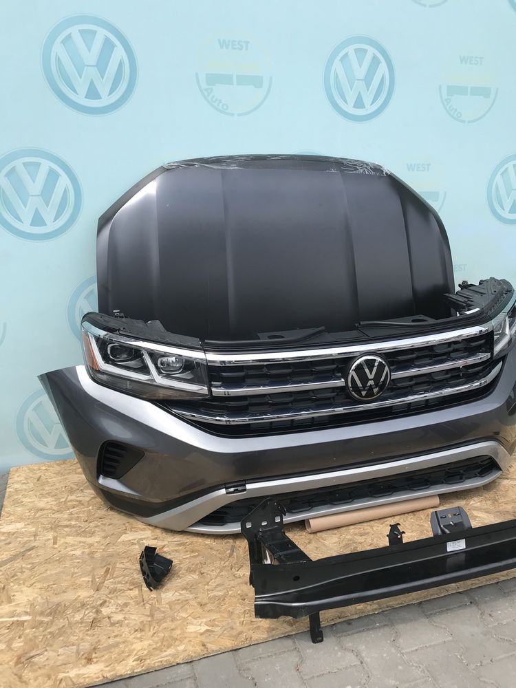 Vw 3cm Atlas Атлас cross sport 2021-2023 бампер з капот та фара