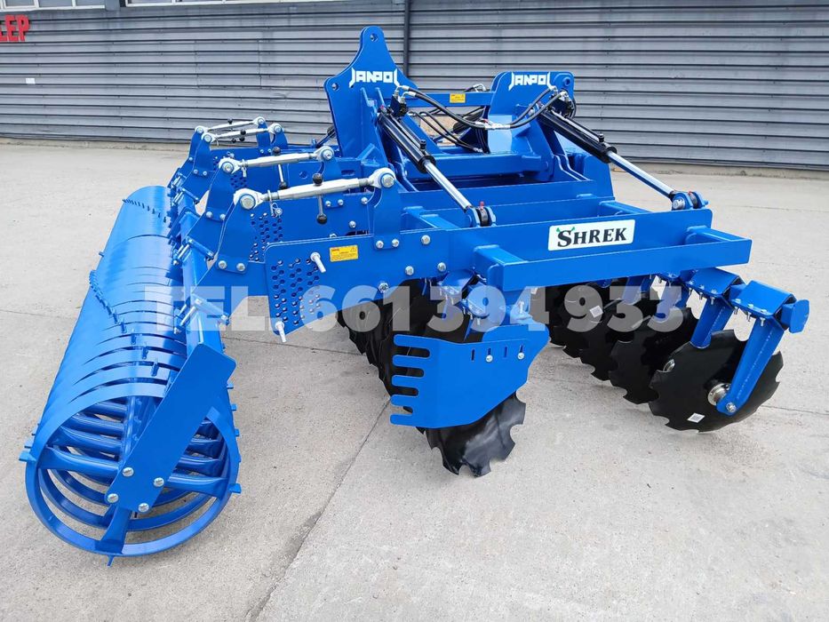 brona talerzowa hydrauliczna JANPOL SHREK 4m/5m 560 talerz daszek 600