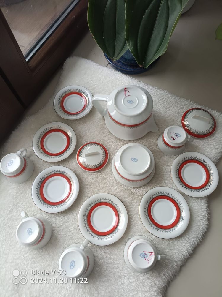 Serwis Portelanul Alba Julia Rumunski porcelanowy seris