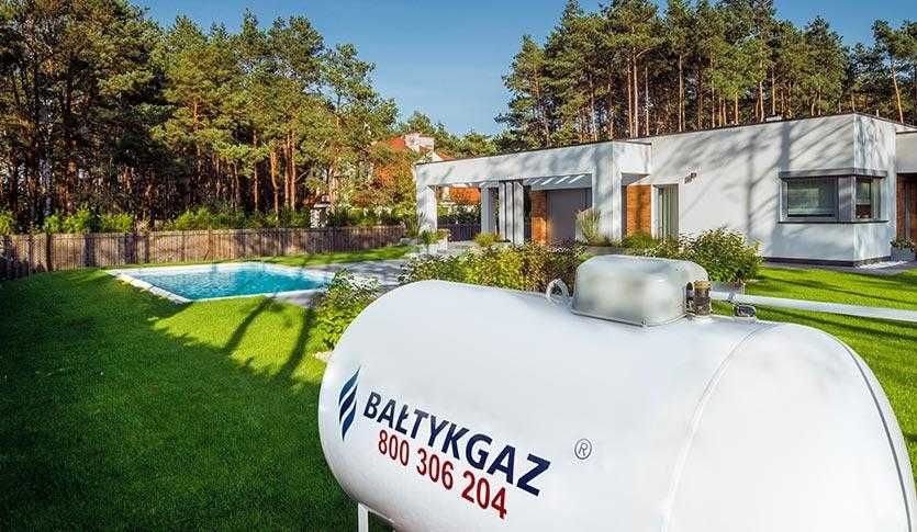 Zakup/Dzierżawa zbiornika na gaz 2700L lub większe - Propan BAŁTYKGAZ