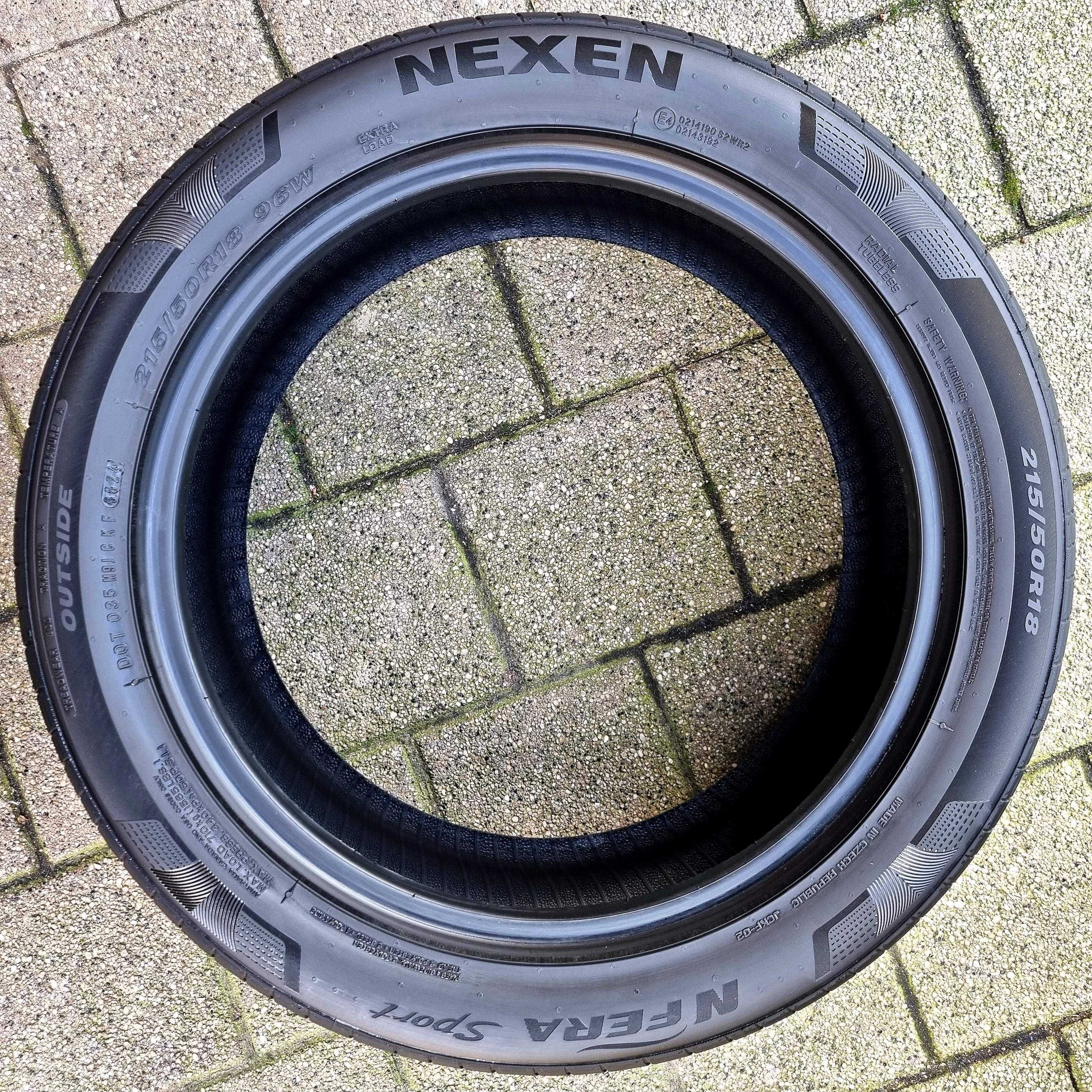 Nexen N'Fera Sport 215/50R18 96W XL FR Rok 2024.38 - Nowe
