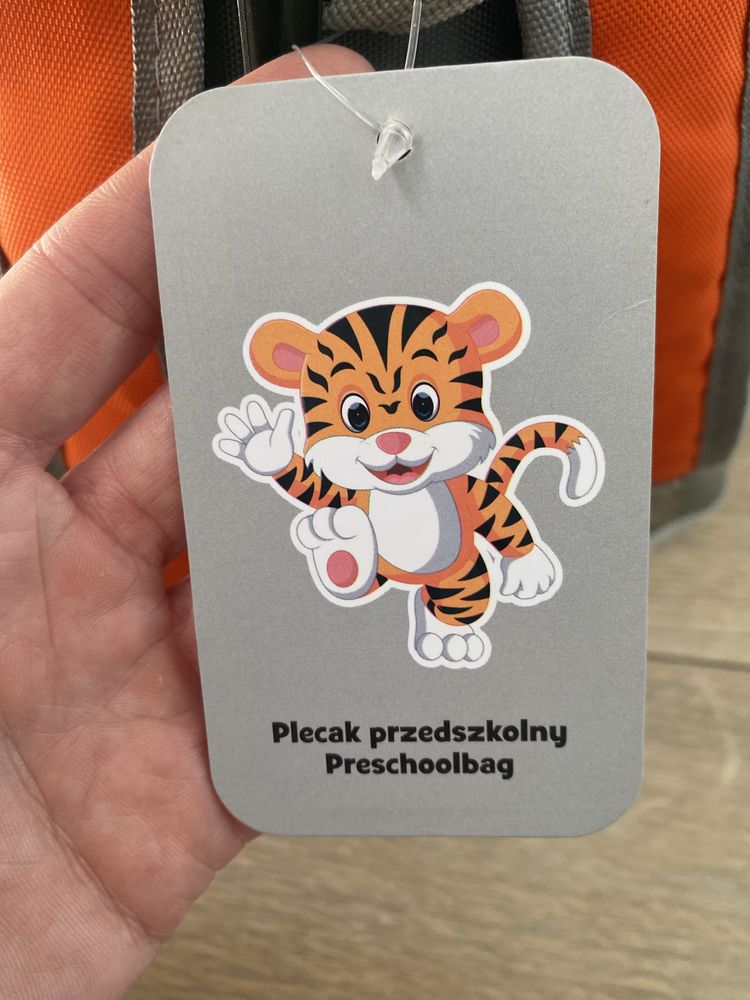 Plecak tygrys tygrysek plecaczek przedszkolaka do przedzszkola