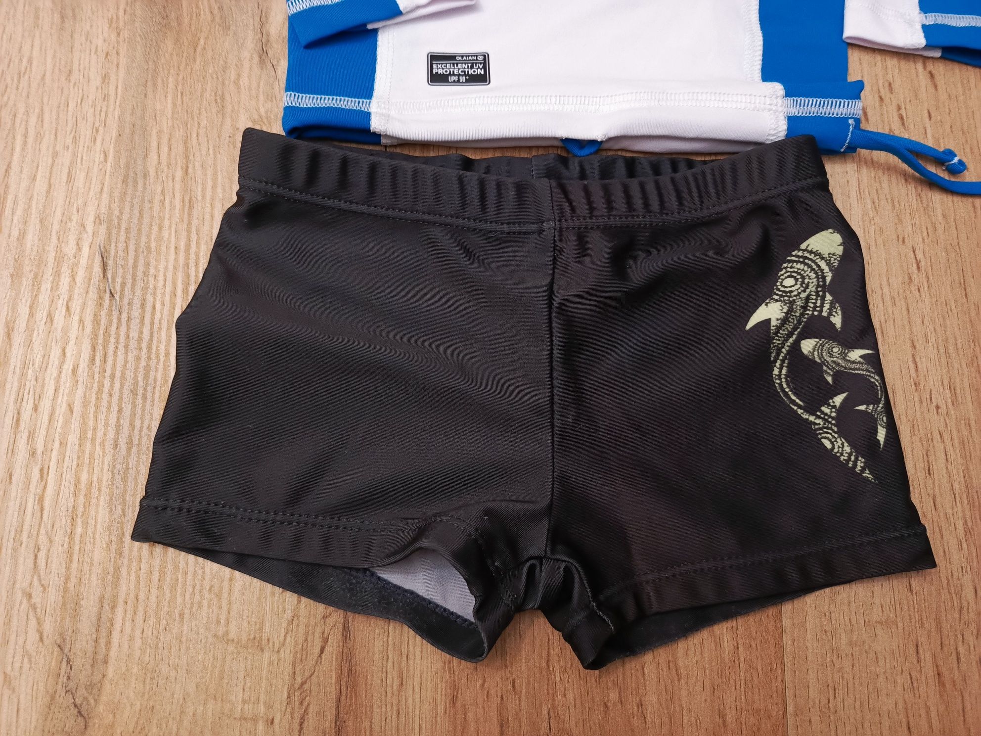 Strój kąpielowy koszulka spodenki 86/92/98/