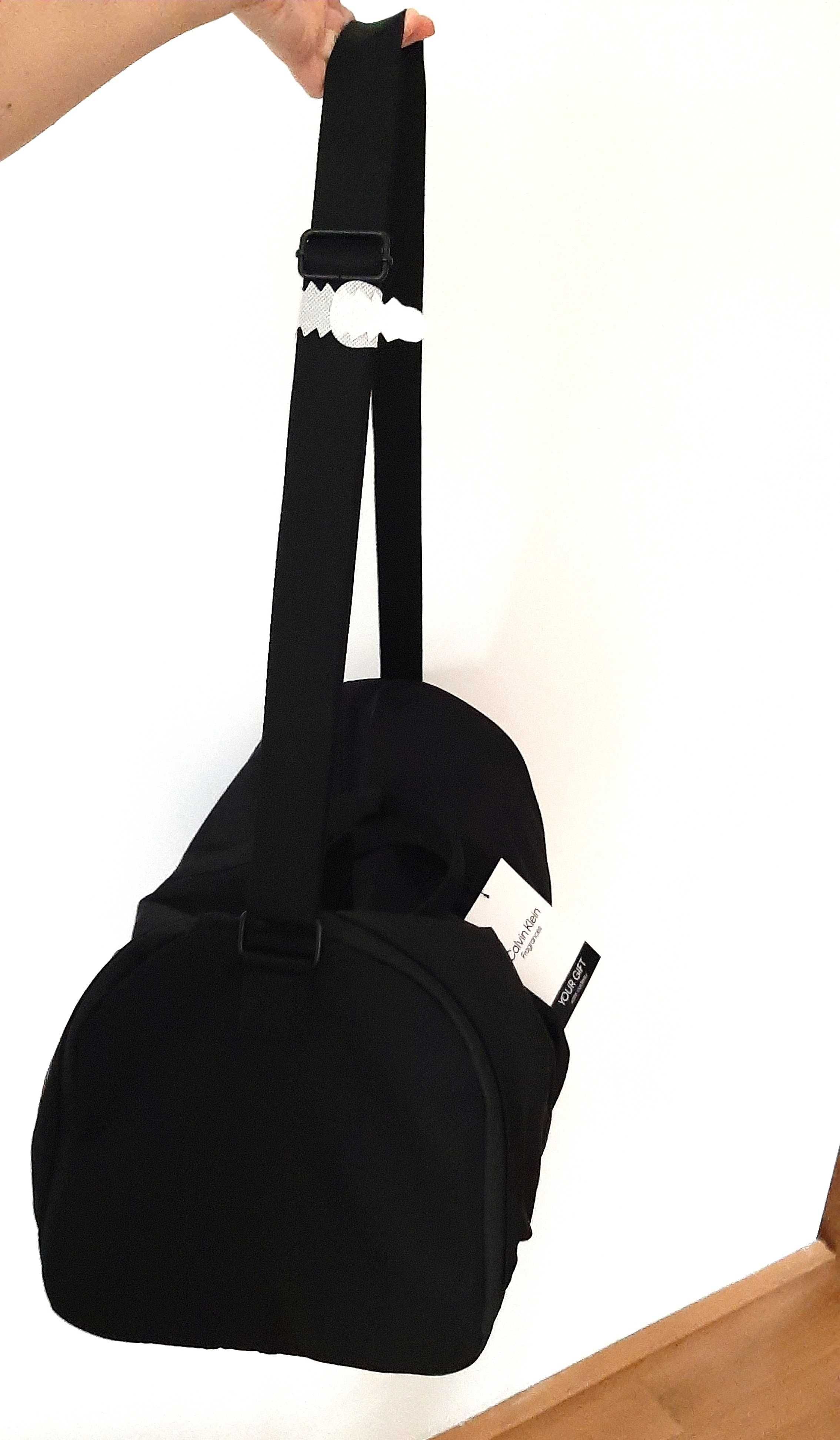 nowy pokrowiec + torba w jednym 2w1 czarna Calvin Klein