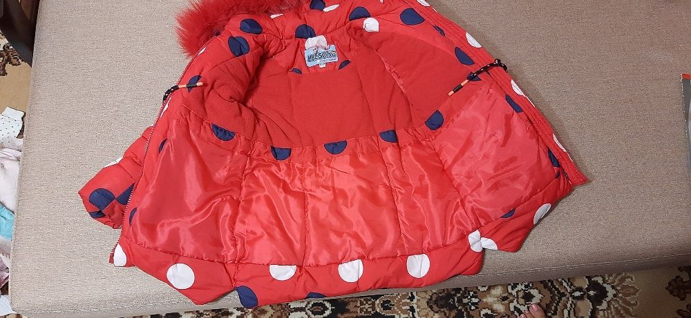 куртка зимняя для дівчики