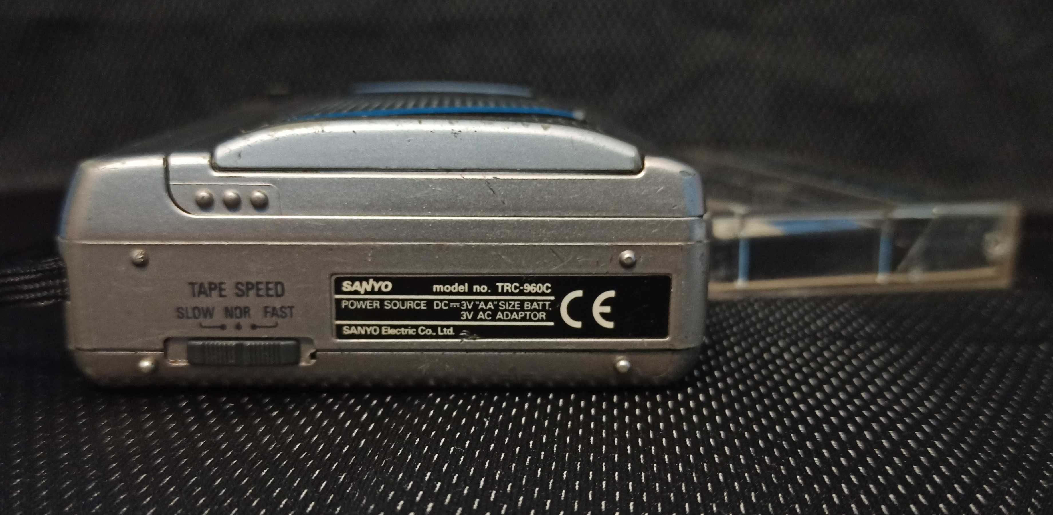 Аксессуар SANYO TRC-960C винтажный кассетный плеер-рекордер