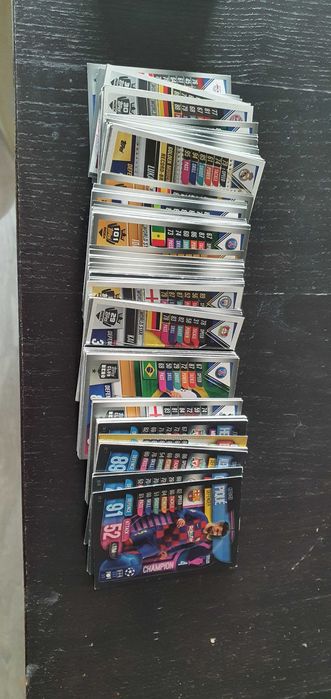 Cartas match attax Europa e Champions league