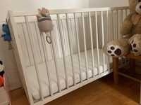 Cama de grades bebé IKEA + colchão