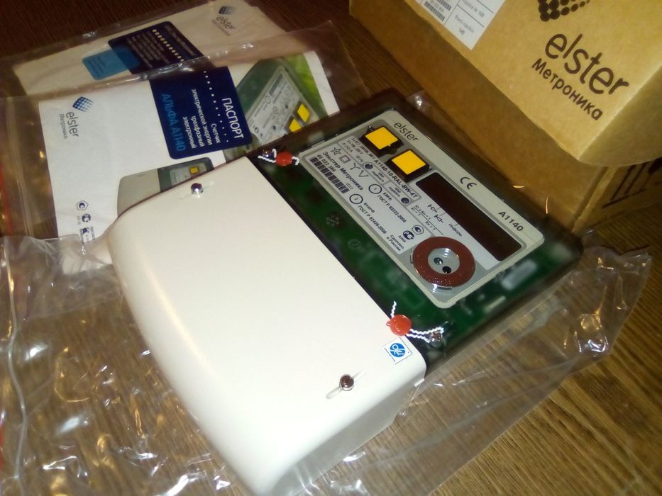 Лічильник електроенергії новий в упаковці  Alfa A1140