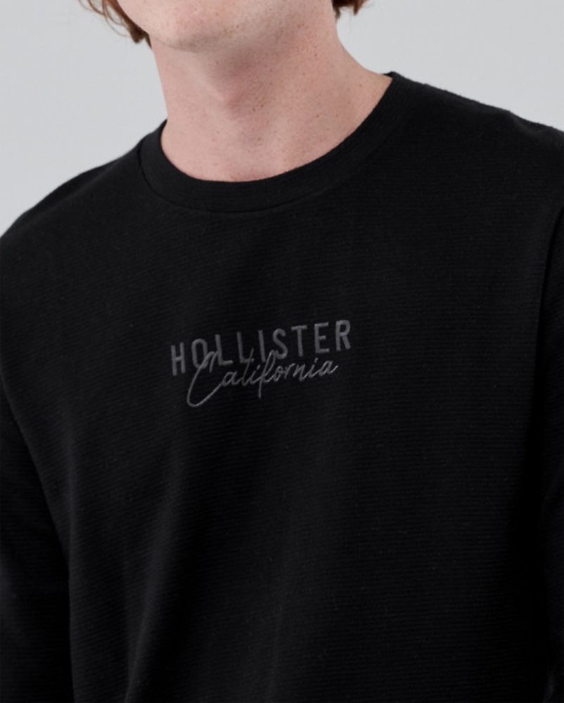 HOLLISTER bluza M czarna SLIM nowe idealna na wiosnę WAWA -50%