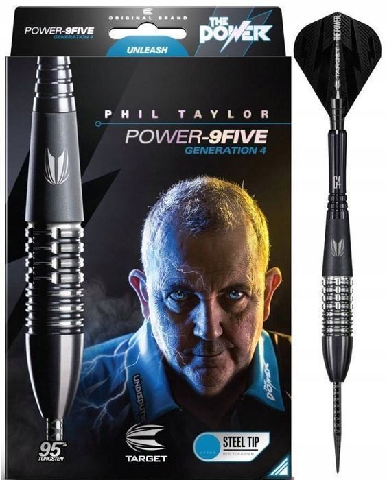 Rzutki PHIL TAYLOR power-9five 4gen 3 szt.
