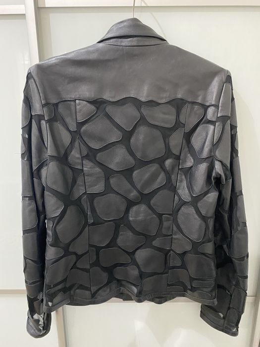 Рубашка з  натуральної шкіри